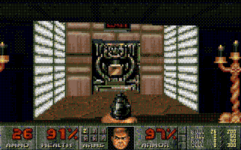 STDoom atari screenshot